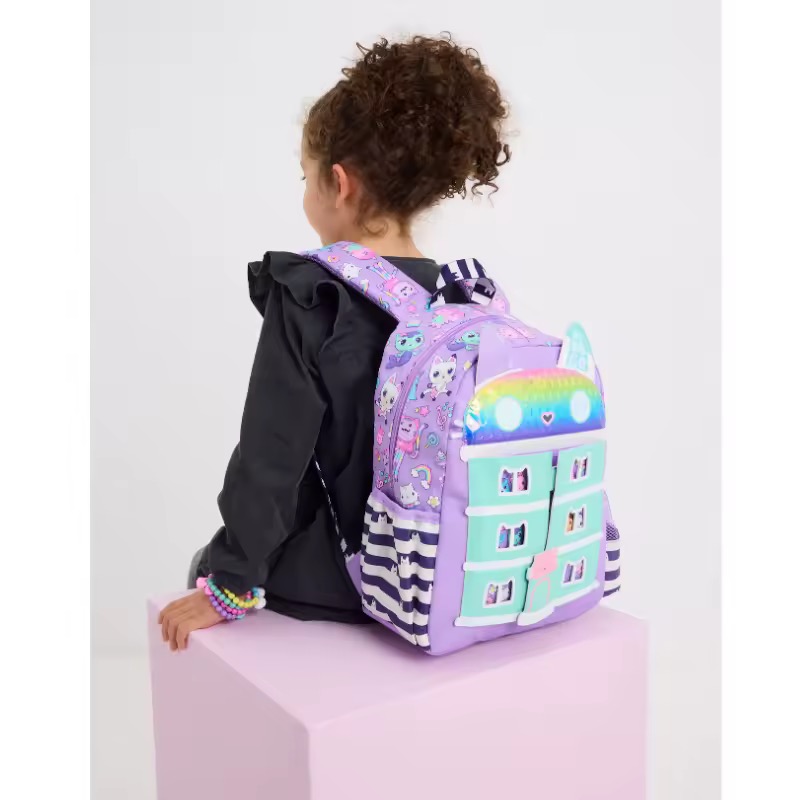 PLECAK PIÓRNIK KOCI DOMEK GABI Z DRZWIAMI - obrazek 4