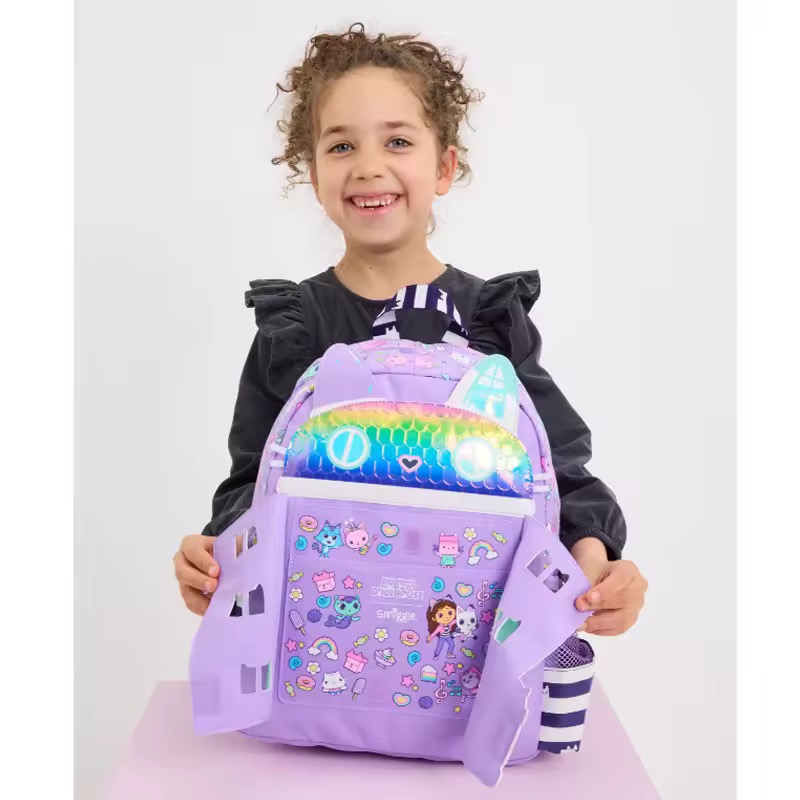 PLECAK PIÓRNIK KOCI DOMEK GABI Z DRZWIAMI - obrazek 5