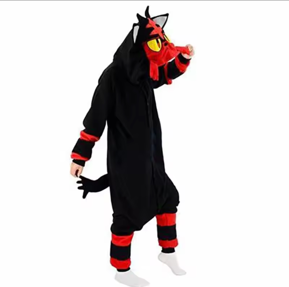 PIŻAMA POKEMON LITTEN ONESIE DRES KIGURUMI - obrazek 2