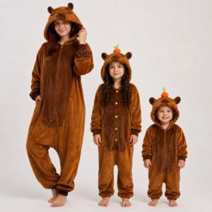 PIŻAMA KAPIBARA ONESIE DRES KIGURUMI