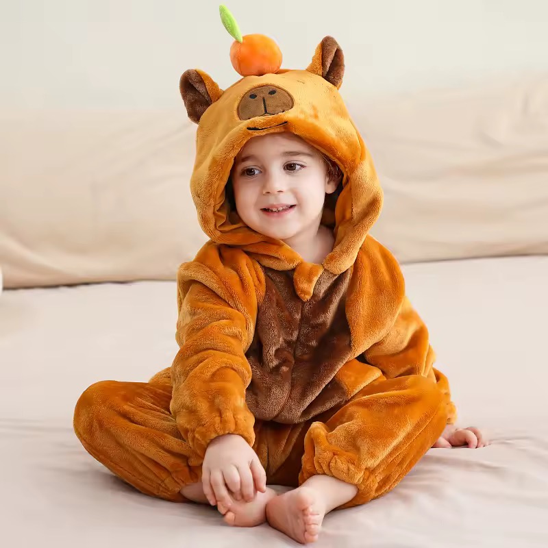 PIŻAMA KAPIBARA ONESIE KOMBINEZON