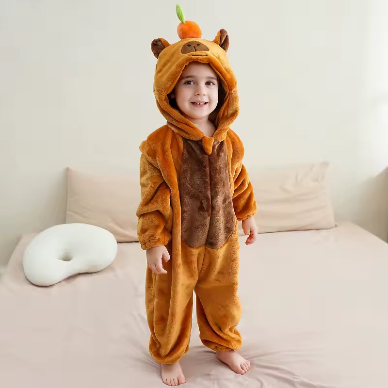 PIŻAMA KAPIBARA ONESIE KOMBINEZON - obrazek 2