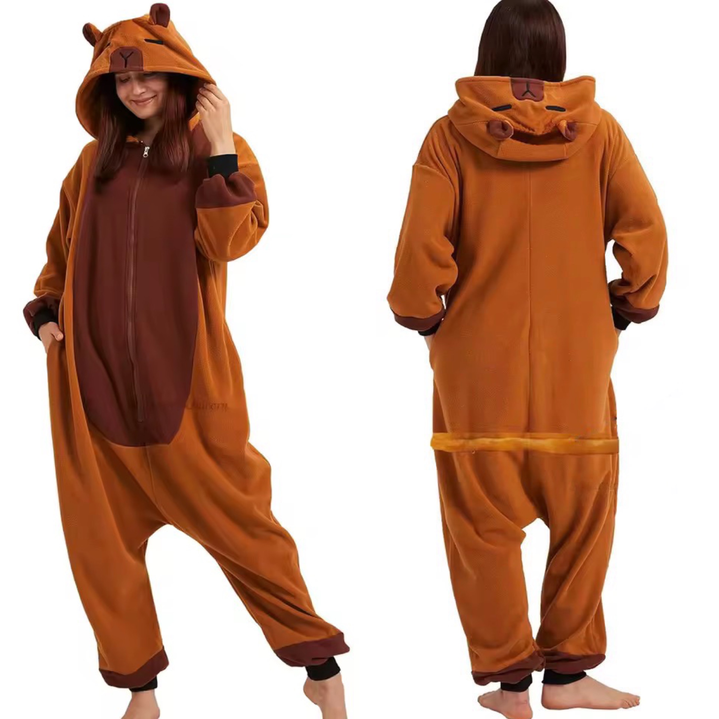PIŻAMA KAPIBARA ONESIE DRES KIGURUMI