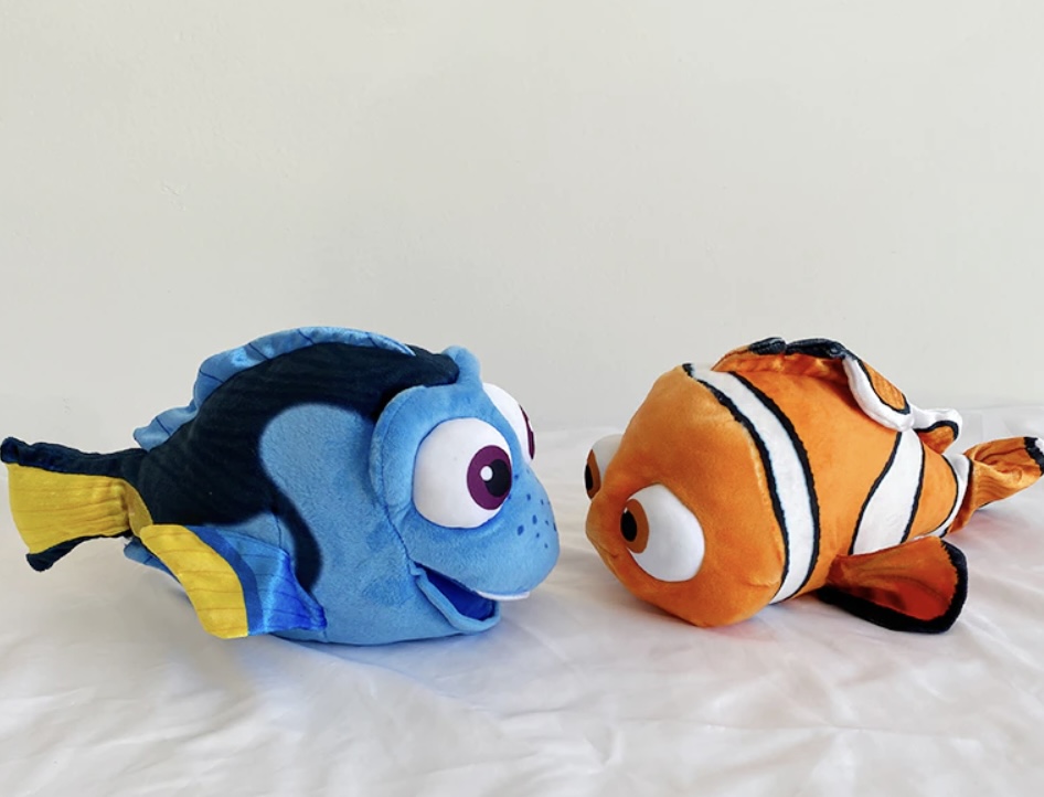 ZESTAW MASKOTEK DORY I NEMO