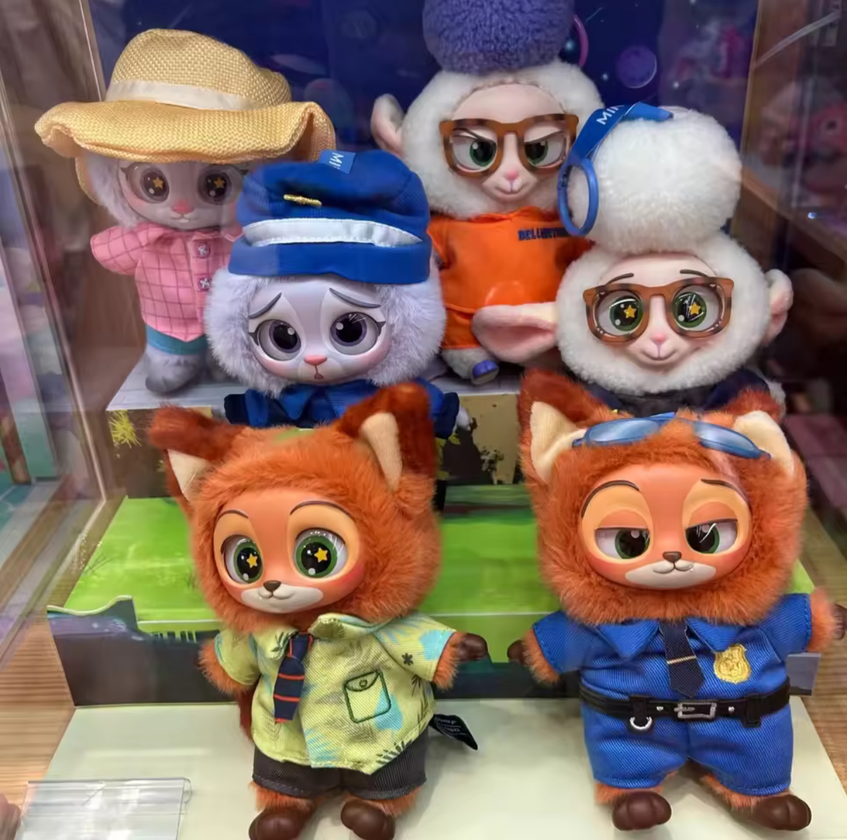 MASKOTKI ZESTAW ZOOTOPIA ZWIERZOGRÓD