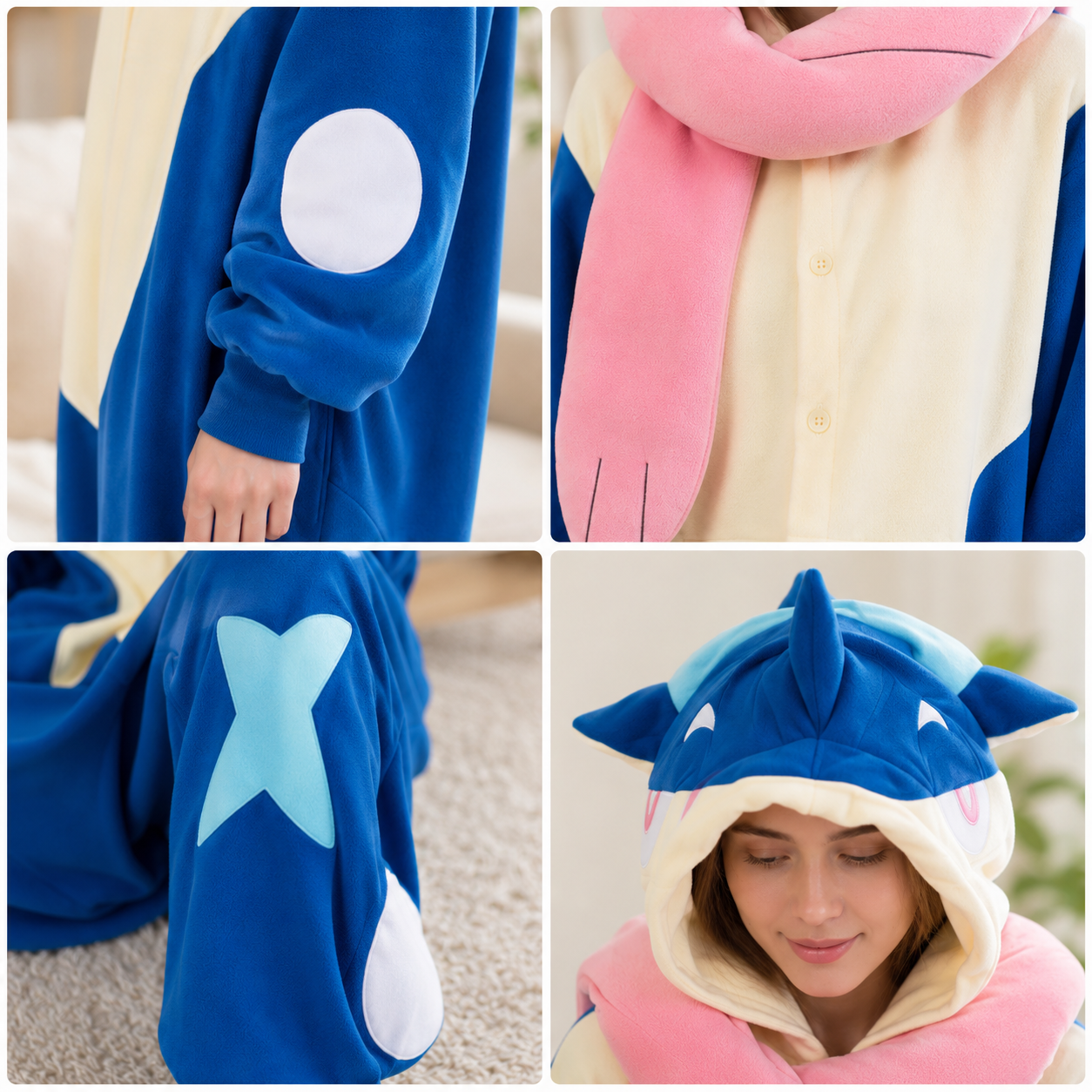 PIŻAMA GRENINJA POKEMON ONESIE DRES KIGURUMI - obrazek 4