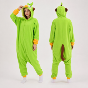 PIŻAMA GROOKEY POKEMON ONESIE DRES KIGURUMI