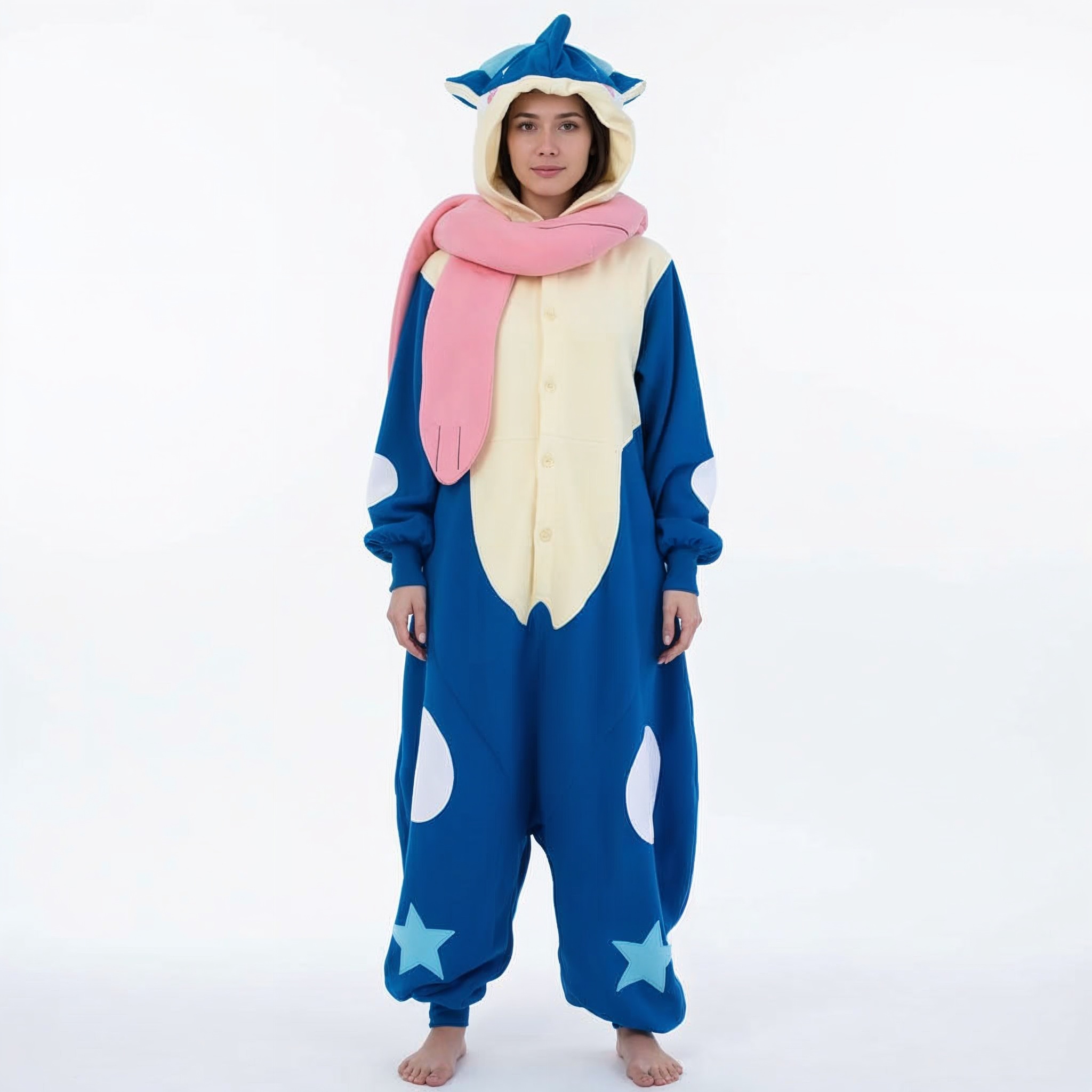 PIŻAMA GRENINJA POKEMON ONESIE DRES KIGURUMI - obrazek 4
