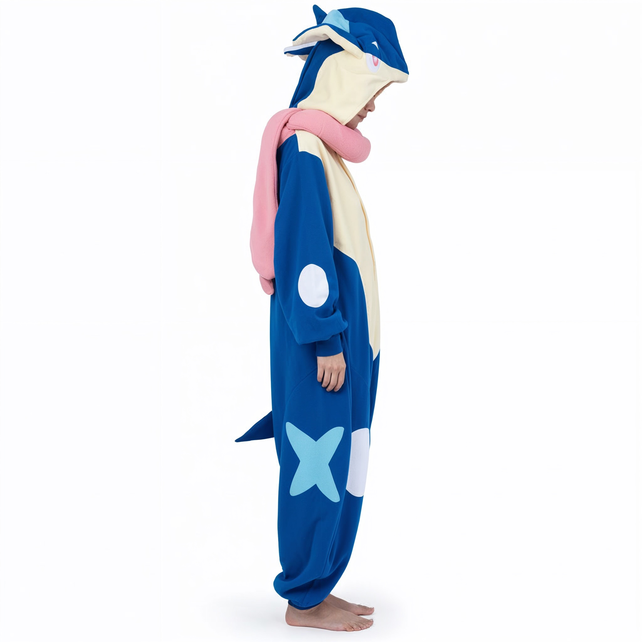 PIŻAMA GRENINJA POKEMON ONESIE DRES KIGURUMI - obrazek 3