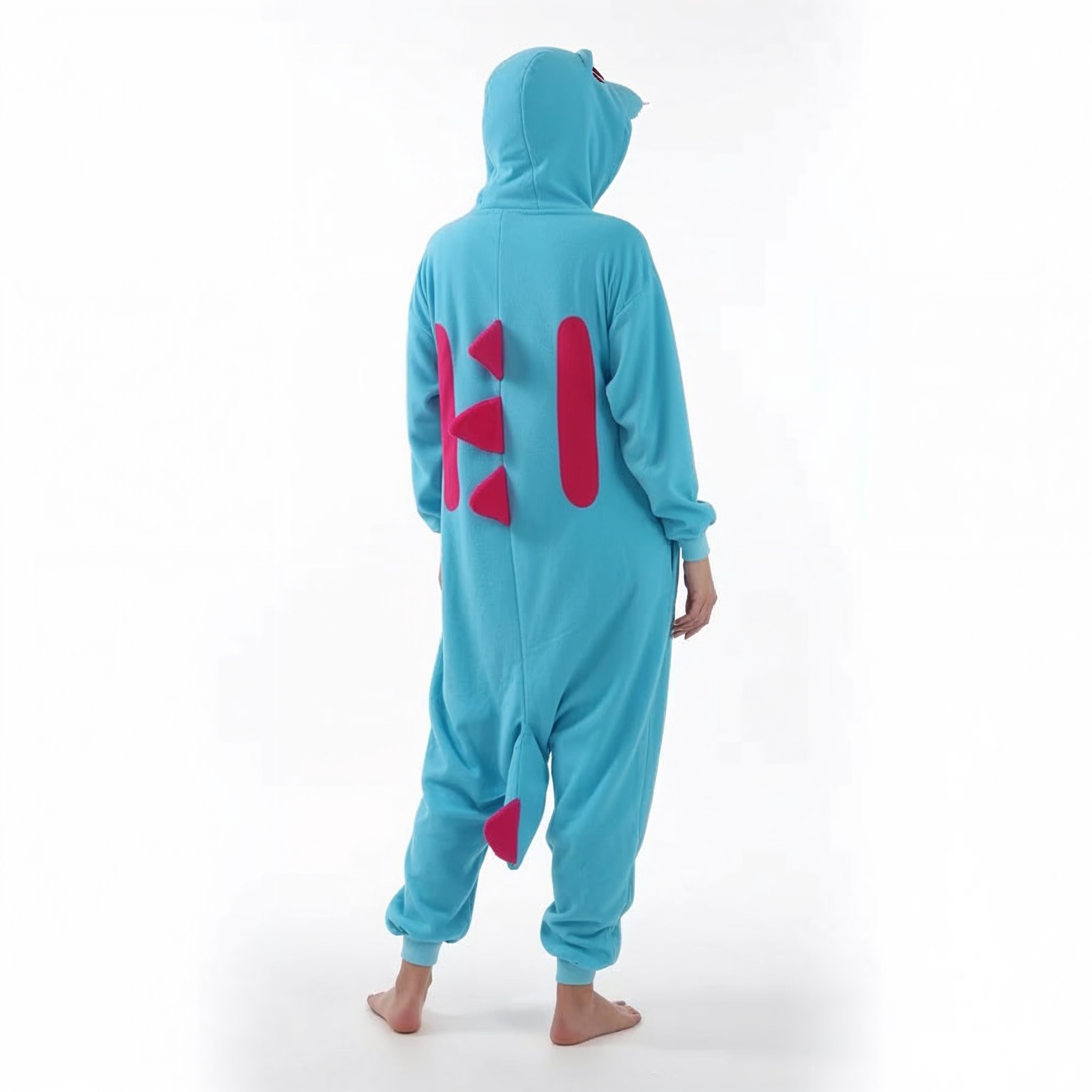 PIŻAMA TOTODILE POKEMON ONESIE DRES KIGURUMI - obrazek 4