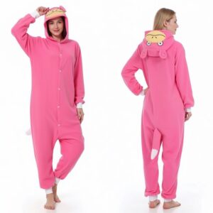PIŻAMA SLOWPOKE POKEMON ONESIE DRES KIGURUMI