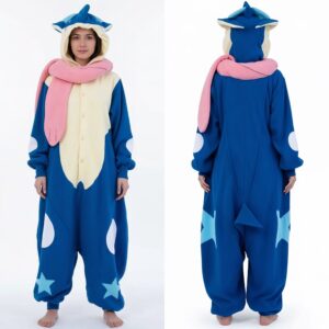 PIŻAMA GRENINJA POKEMON ONESIE DRES KIGURUMI