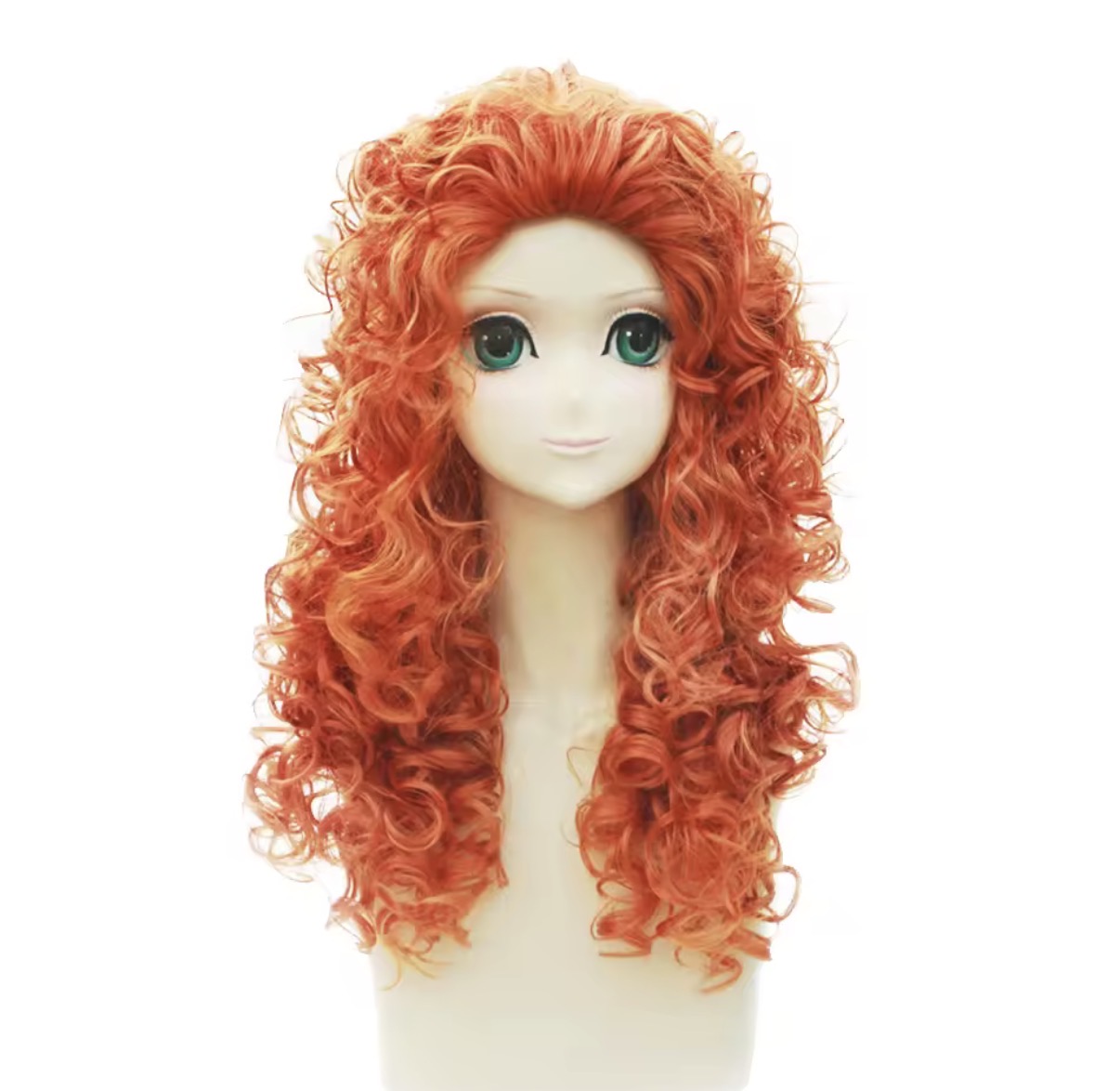 PRZEBRANIE KOSTIUM MERIDA WALECZNA Z PERUKĄ R. 100-150 - obrazek 8