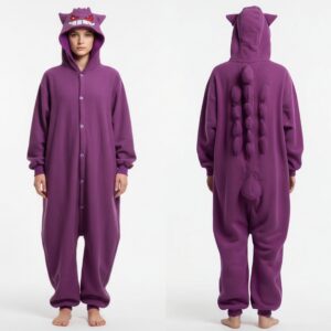 OUTLET PIŻAMA GENGAR POKEMON ONESIE DRES KIGURUMI L