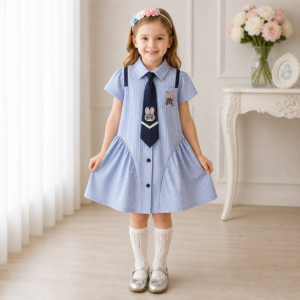 SUKIENKA JUDY HOPPS NIEBIESKA Z KRAWATEM r. 92-128