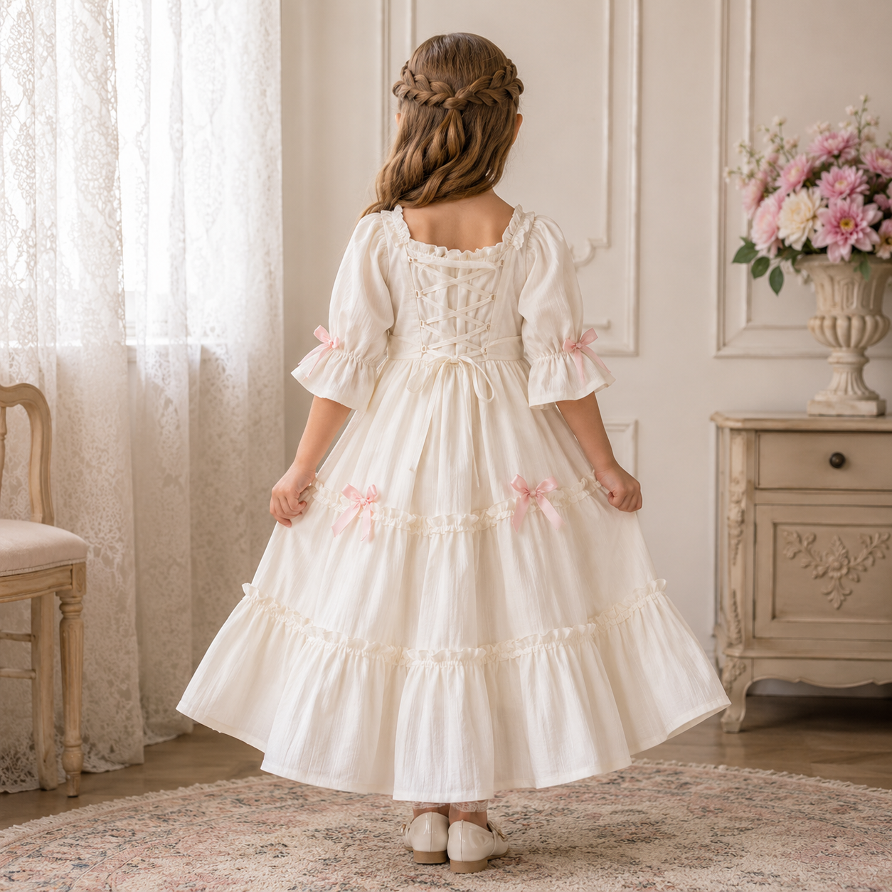 SUKIENKA ROMANTIC Z BAWEŁNY 90-130 - obrazek 2