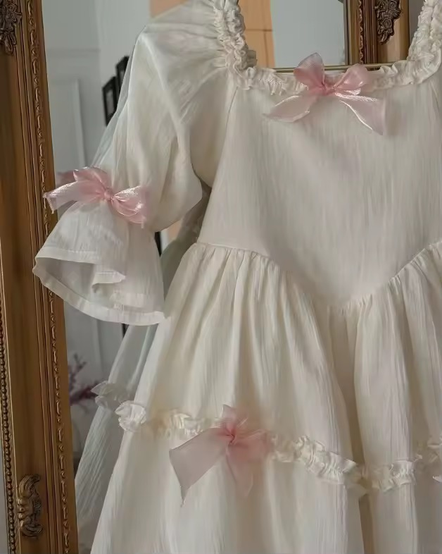 SUKIENKA ROMANTIC Z BAWEŁNY 90-130 - obrazek 4